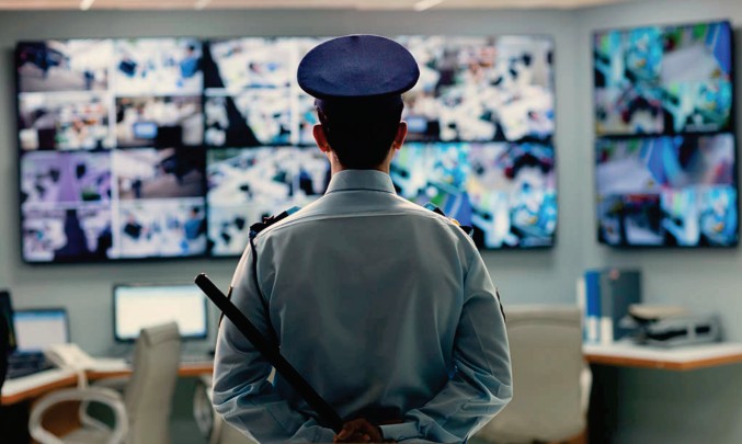 CCTV and security monitoring at The Crest