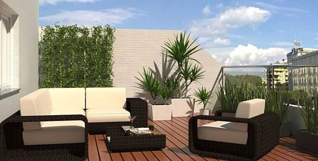 First-floor flats with open terrace at The Crest — 3 BHK with private open terrace